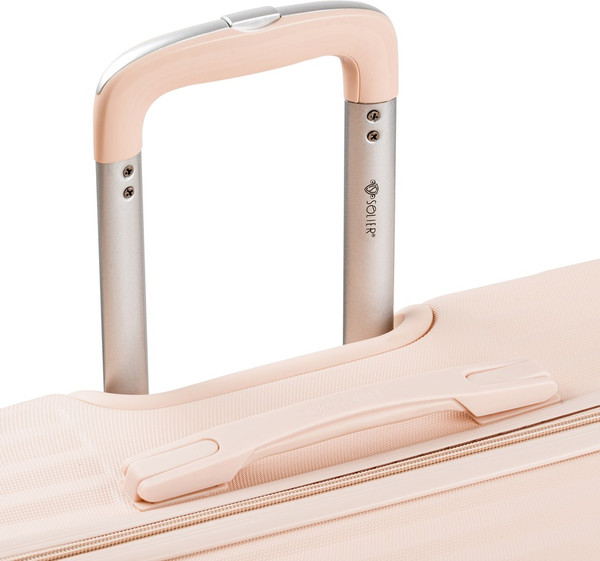 Изображение товара Чемодан на колесах Solier STL1071 (L, бежевый)