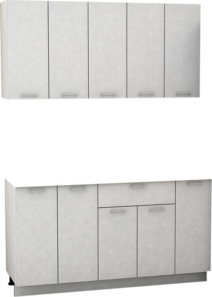 Изображение товара Кухонный гарнитур Eligard Lion 1.5 без столешницы (белый)