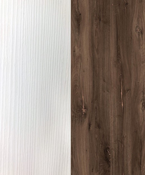 Изображение товара Кухонный гарнитур Eligard Lion 1.5 без столешницы (белый/дуб нокс)