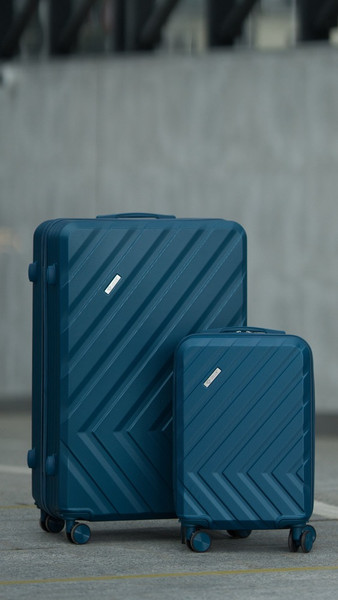 Изображение товара Чемодан на колесах Solier STL1071 (M, синий)