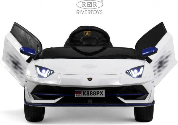 Изображение товара Детский автомобиль RiverToys K888PX (белый)