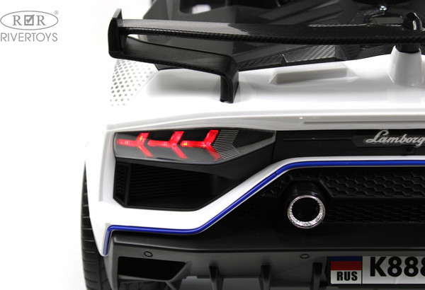 Изображение товара Детский автомобиль RiverToys K888PX (белый)