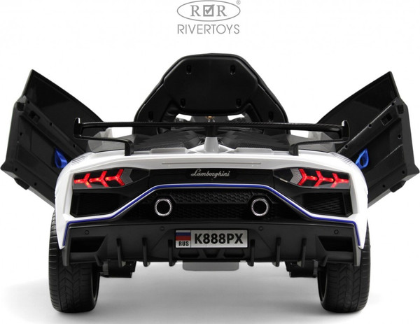 Изображение товара Детский автомобиль RiverToys K888PX (белый)