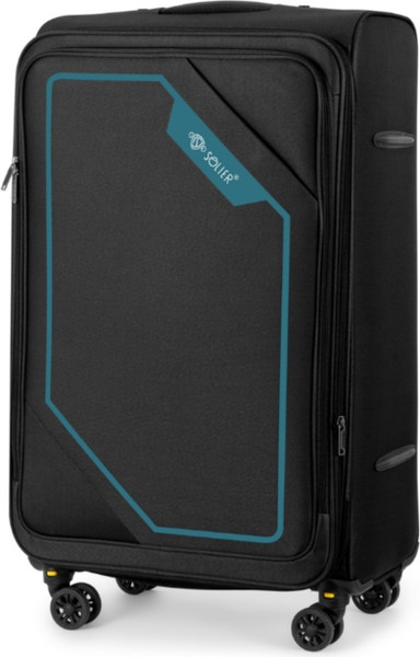 Изображение товара Чемодан на колесах Solier STL2240 (M, черный/зеленый)