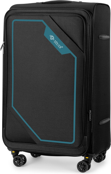 Изображение товара Чемодан на колесах Solier STL2240 (XL, черный/зеленый)