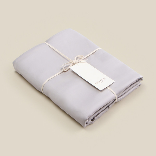 Изображение товара Простыня Sima-Land Home Tencel 235x280 / 10285351 (светло-серый)