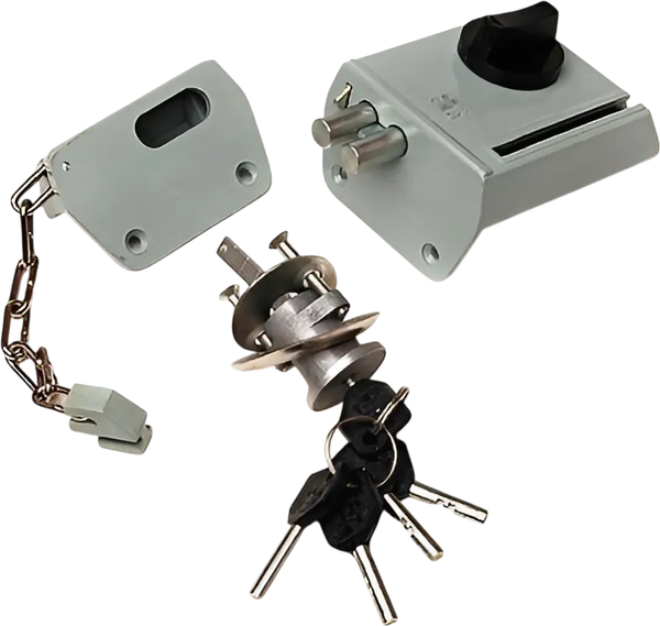 Изображение товара Замок накладной Border ЗНД1А К Л/А 12850 / 86800 (серый)