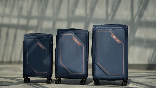 Изображение товара Чемодан на колесах Solier STL2240 (L, синий/зеленый)