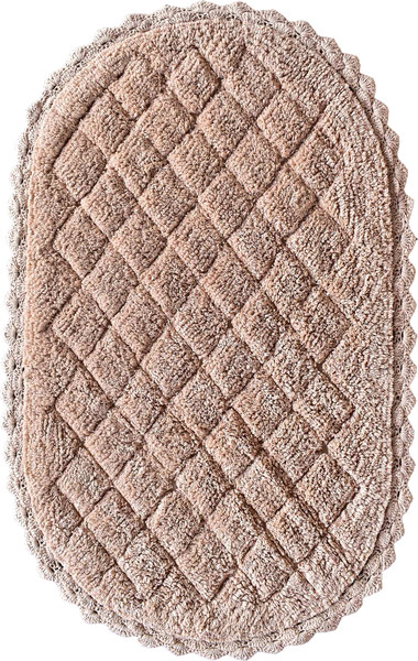 Изображение товара Коврик для ванной Sofi de Marko Florence 60х100 / Кв-Фл-4-60х100 (пудра)