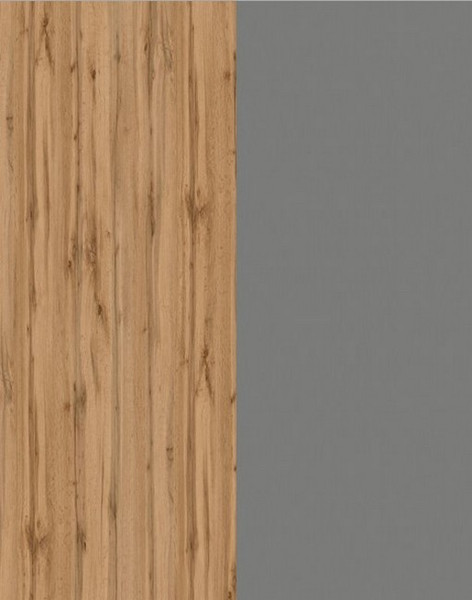 Изображение товара Кухонный гарнитур Eligard Lion 2.0 без столешницы (дуб натуральный/дымчатый алмаз)