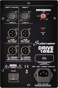 Изображение товара Сценический монитор Studiomaster DRIVE15SA-1