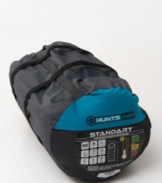 Изображение товара Спальный мешок Huntsman Standart Хаки Cats eye (-20°)