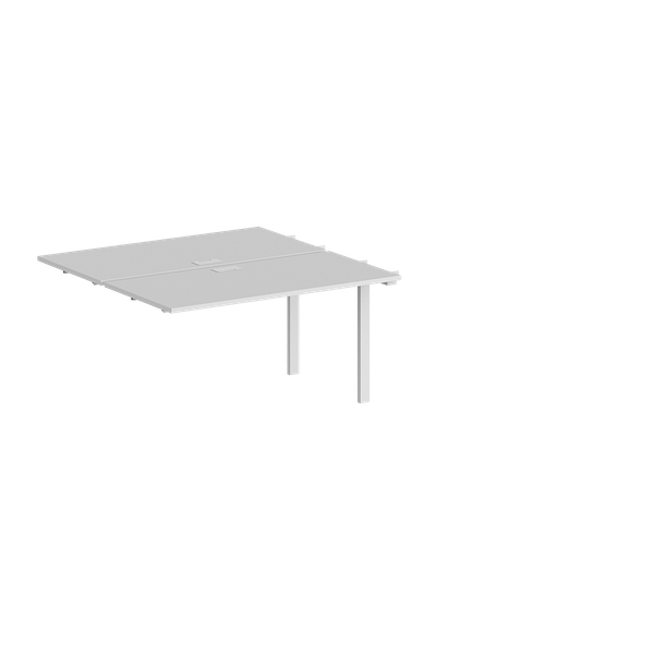 Изображение товара Комплект столов модульных Norden 280x163.8x75 / SG.218.WH.63.WH (белый/белый)