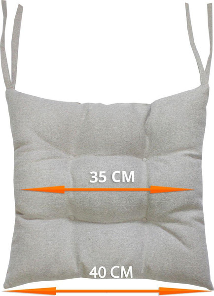 Изображение товара Подушка на стул MATEX Haga / 53-415 (серый)