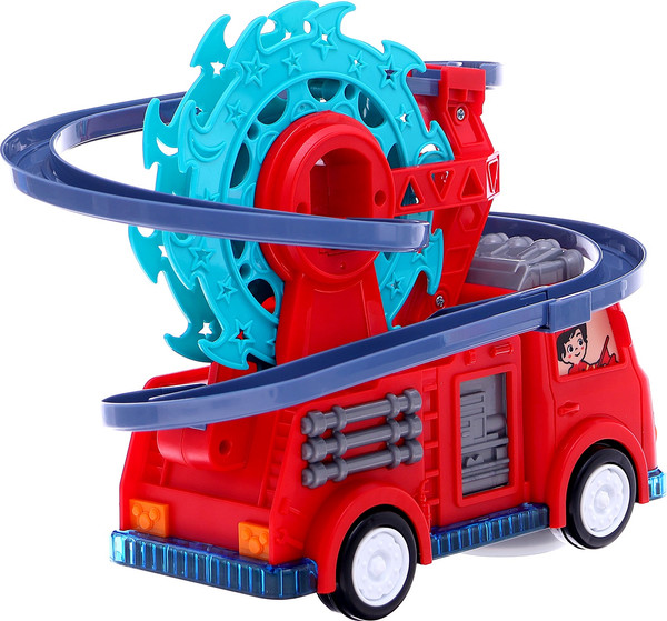 Изображение товара Автотрек Автоград Пожарная машина. Супер отряд YJ388-64 / 10454285