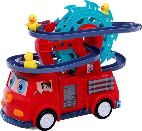 Изображение товара Автотрек Автоград Пожарная машина. Супер отряд YJ388-64 / 10454285