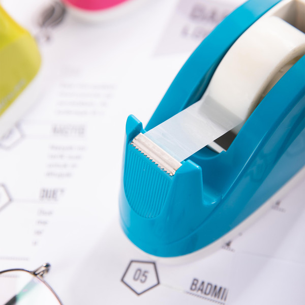 Изображение товара Диспенсер для скотча Deli Vivid / 808 (голубой)