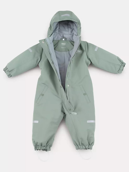 Изображение товара Комбинезон прогулочный детский MOWbaby Eskimo / 158/6-86 (зеленый, р.86)