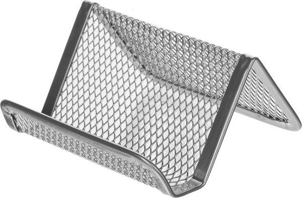 Изображение товара Подставка настольная Attache Для визиток / 688777 (серебристый)