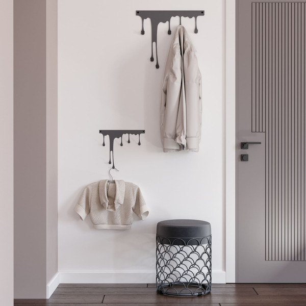 Изображение товара Вешалка для одежды Sheffilton SHT-WH34-M (графит муар)