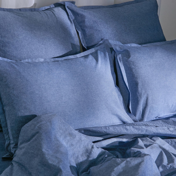 Изображение товара Пододеяльник Sima-Land Home Деним 180x220 / 10245422 (синий)