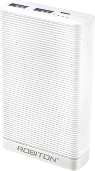 Изображение товара Портативное зарядное устройство Robiton Power Bank Li7.8-W / БЛ15288 (белый)