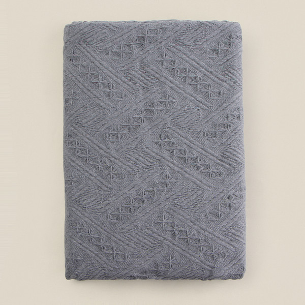 Изображение товара Плед Sima-Land Home Warm 130x180 / 10398193 (темно-серый)