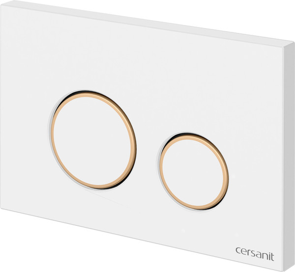 Изображение товара Инсталляция для унитаза Cersanit Link Pro S-IN-MZ-LINK_PRO (с кнопкой Twins 63535 белый/золото)