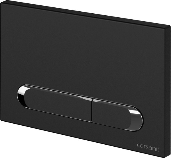 Изображение товара Инсталляция для унитаза Cersanit Link Pro S-IN-MZ-LINK_PRO (с кнопкой Estetica 64112 черный матовый/хром)