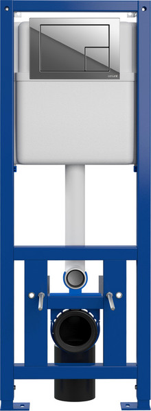 Изображение товара Инсталляция для унитаза Cersanit Link Pro S-IN-MZ-LINK_PRO (с кнопкой Corner 64108 хром глянцевый)