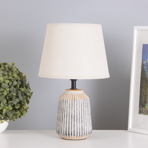 Изображение товара Прикроватная лампа Risalux Линии 10603139 (бежевый/серый)