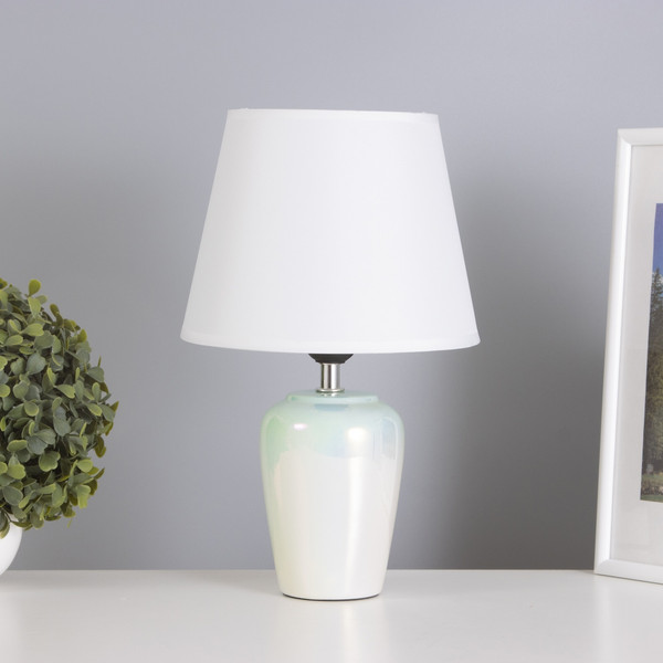 Изображение товара Прикроватная лампа Risalux Блеск 10603141 (нежно-зеленый)