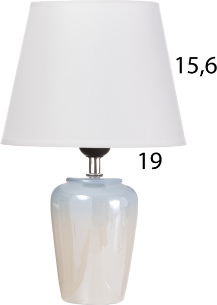 Изображение товара Прикроватная лампа Risalux Блеск 10603142 (нежно-голубой)