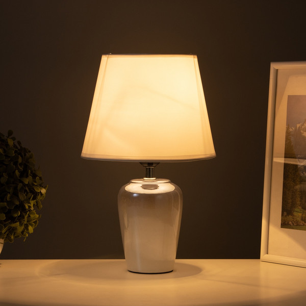 Изображение товара Прикроватная лампа Risalux Блеск 10603143 (мягкий серый)