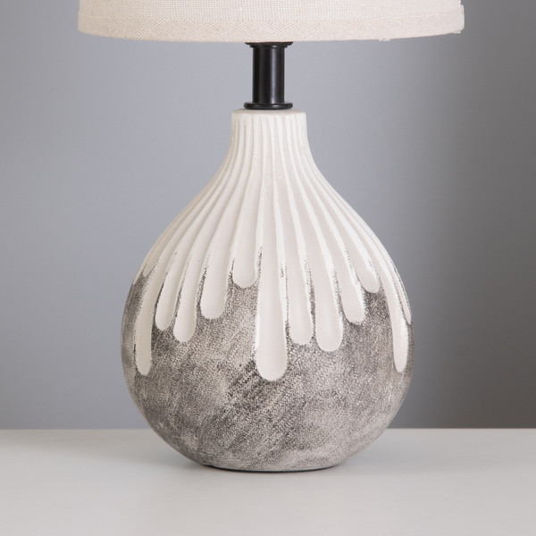 Изображение товара Прикроватная лампа Risalux Срез 10603145 (белый/черный)