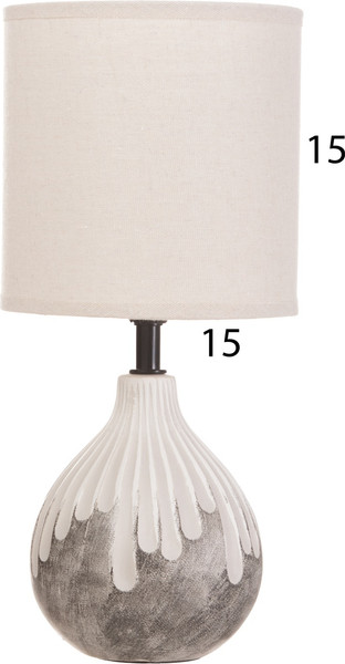 Изображение товара Прикроватная лампа Risalux Срез 10603145 (белый/черный)