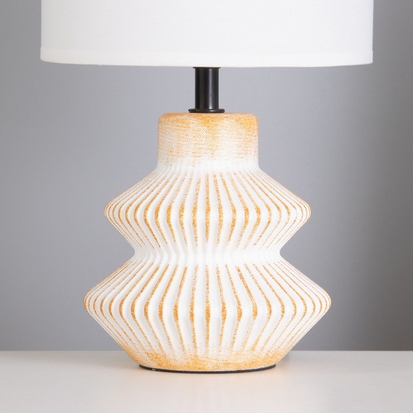 Изображение товара Прикроватная лампа Risalux Крим 10603146 (бежевый/оранжевый)