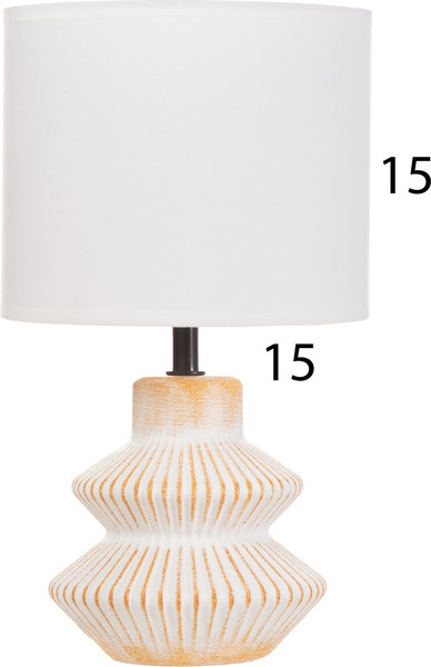 Изображение товара Прикроватная лампа Risalux Крим 10603146 (бежевый/оранжевый)