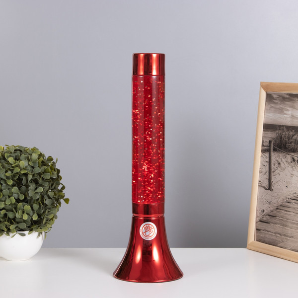 Изображение товара Ночник Risalux Лава Цилиндр 10603501 (красный)