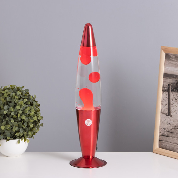 Изображение товара Ночник Risalux Лава Ракета 10603494 (красный)