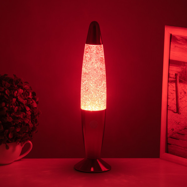 Изображение товара Ночник Risalux Лава Ракета 10603493 (красный)