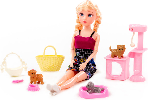 Изображение товара Кукла с аксессуарами Полесье Ксюша на прогулке / 02628