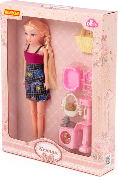 Изображение товара Кукла с аксессуарами Полесье Ксюша на прогулке / 02628