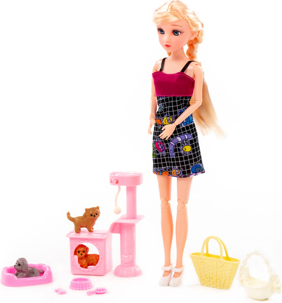 Изображение товара Кукла с аксессуарами Полесье Ксюша на прогулке / 02628