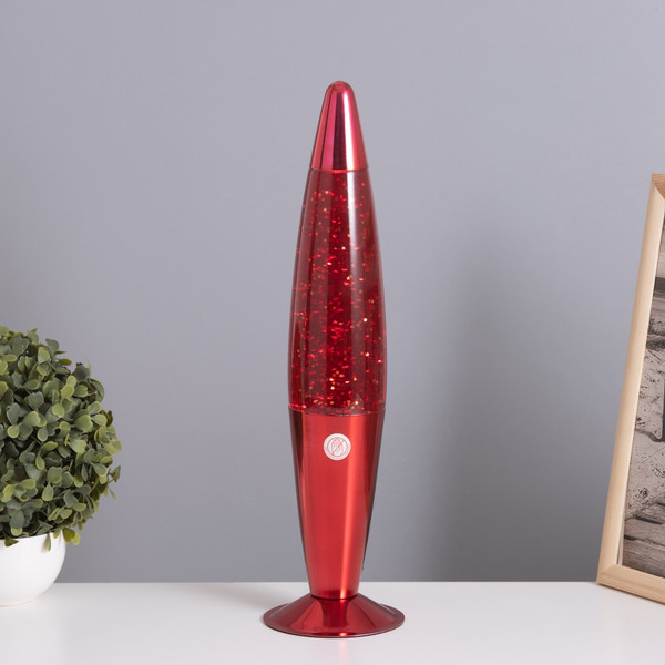 Изображение товара Ночник Risalux Лава Ракета 10603486 (красный)