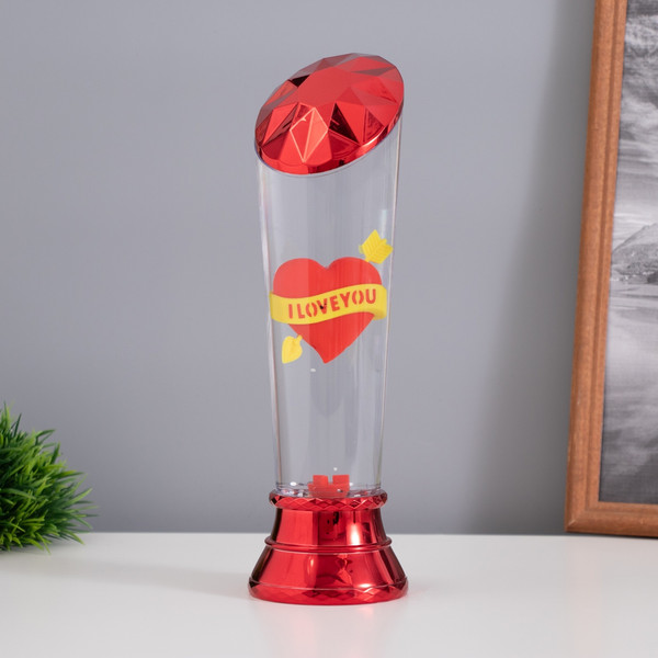 Изображение товара Ночник Risalux Сердце 10494659 (красный)