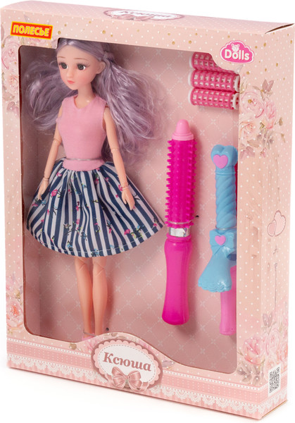 Изображение товара Кукла с аксессуарами Полесье Ксюша у парикмахера / 02642