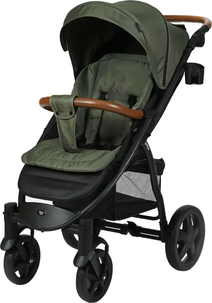Изображение товара Детская прогулочная коляска Tomix Stella / HP-777 (темно-оливковый)