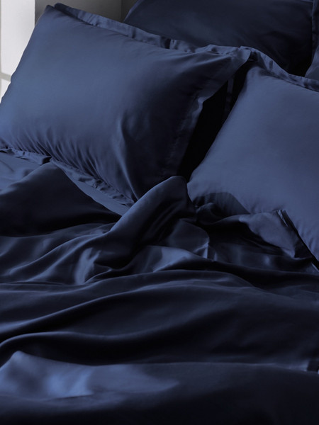 Изображение товара Пододеяльник Sima-Land Home Tencel 200x220 / 10285361 (синий)