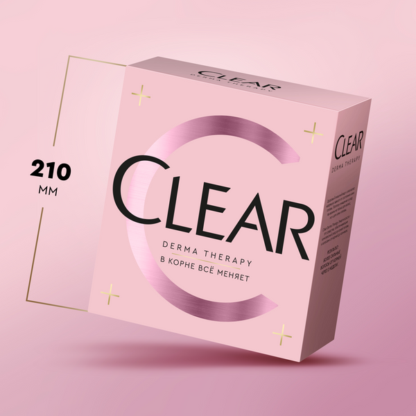 Изображение товара Набор косметики для волос Clear Derma Therapy Шампунь 200мл+Маска 200мл+Скраб 150мл